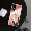 Чехол-накладка S-Spy Family Anya для Samsung Galaxy A12 A22 A32 A52 A72 A02S A51 A50S A31 A20S A10S Note 20 Ultra 10 Plus Gala