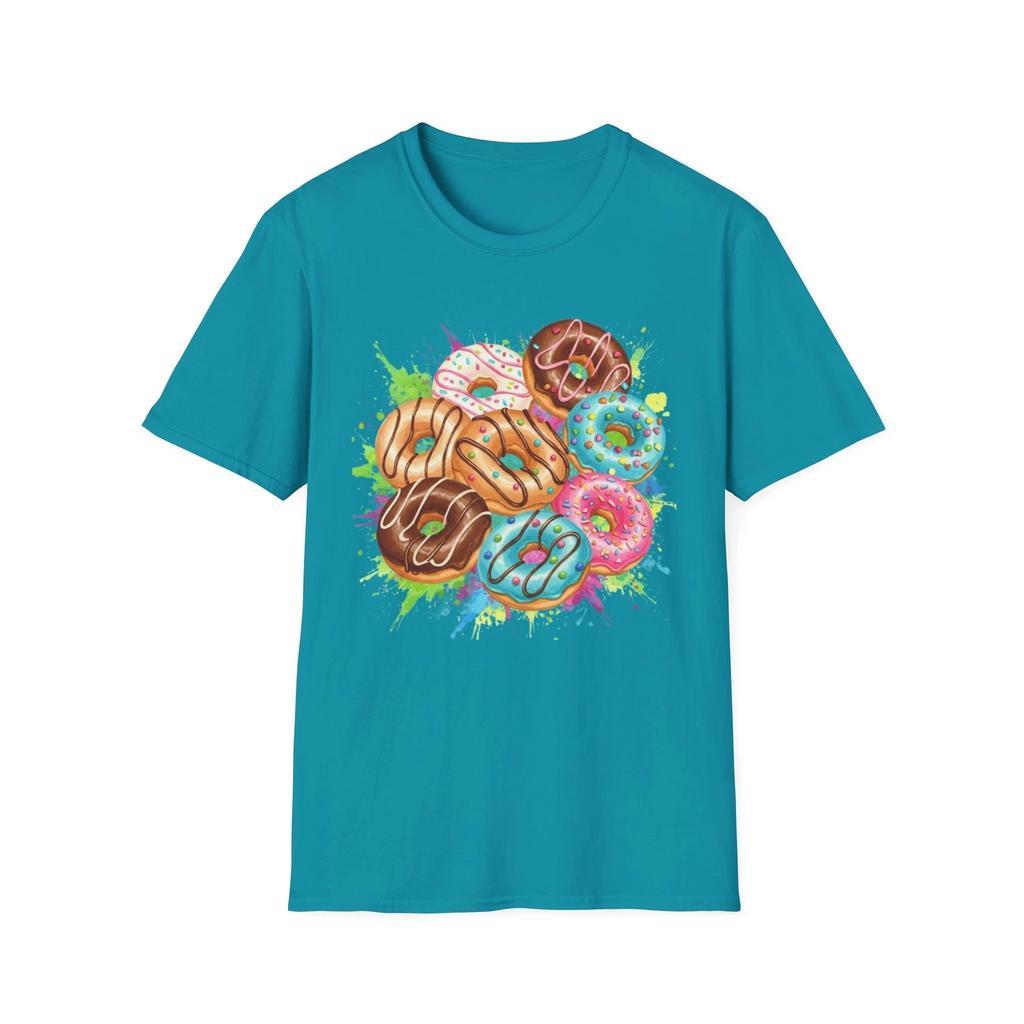 Donut T shirt, Dessert Lover Tee, Funny DesserT shirt, Food Lover Top, Unisex
