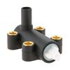 F81Z9A153AA Fuel Filter Water Separator Drain Valve Vent Assembly with O-Ring Torx Screws for Ford E-350 E-450 F-350 Excursion