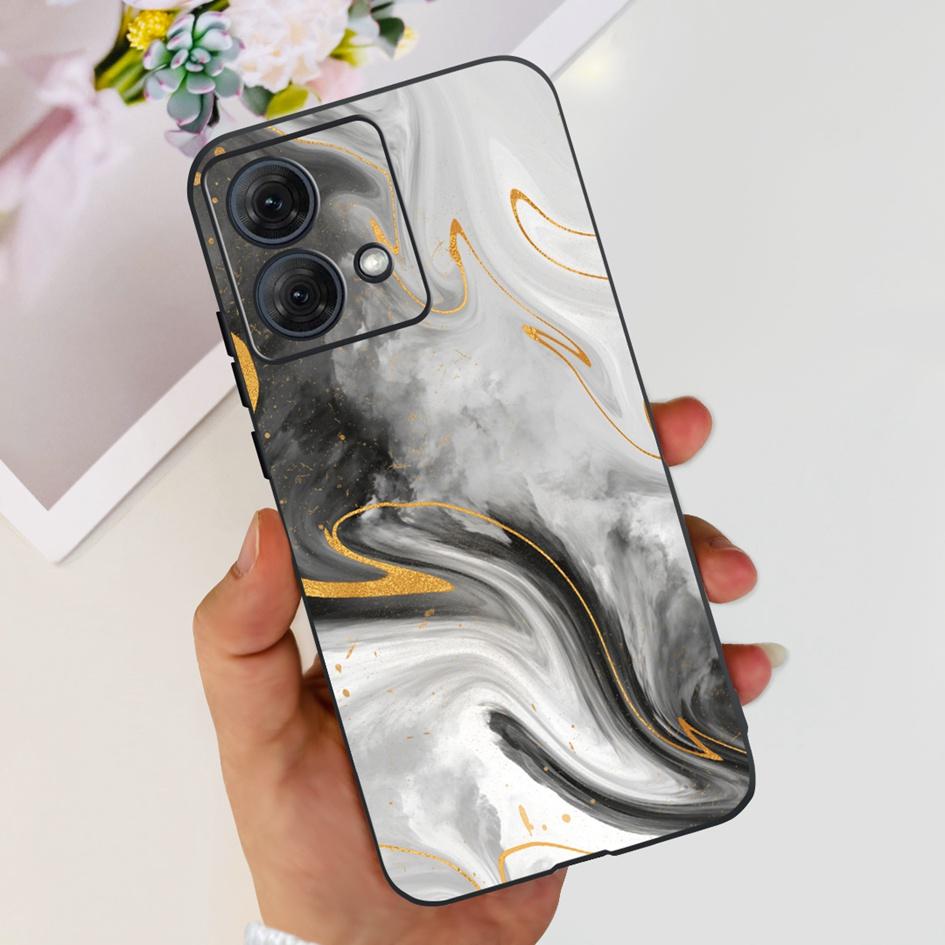 For Motorola Moto G84 G54 5G Case Fashion Flower Butterfly Shockproof Silicone Soft Slim Back Cover For Motorola Moto G14 Bumper