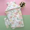 Pure Cotton Newborn Swaddle Blanket for Baby - Ideal for Spring, Summer, and Autumn
