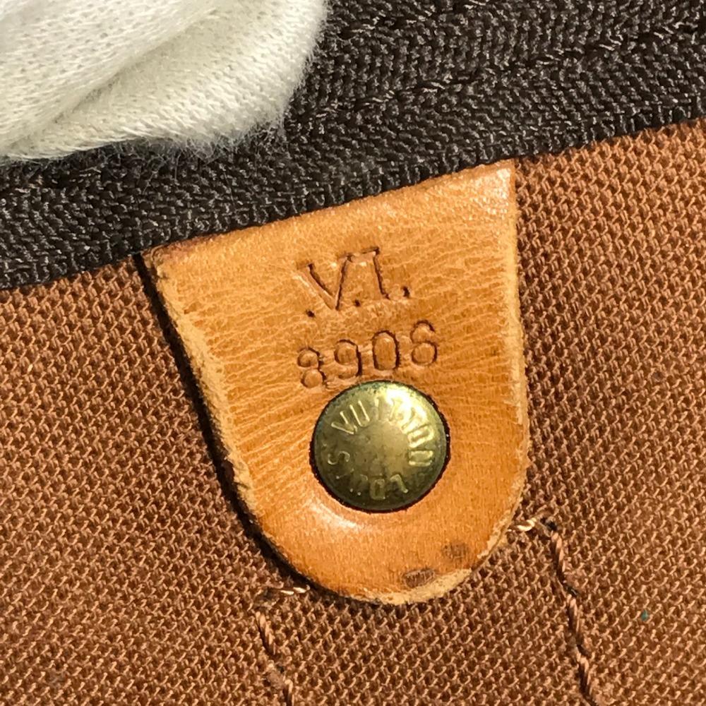 Louis Vuitton M41418 Монограмма KeepallBandouliere 45 Дорожная сумка Сумка-даффл Коричневый