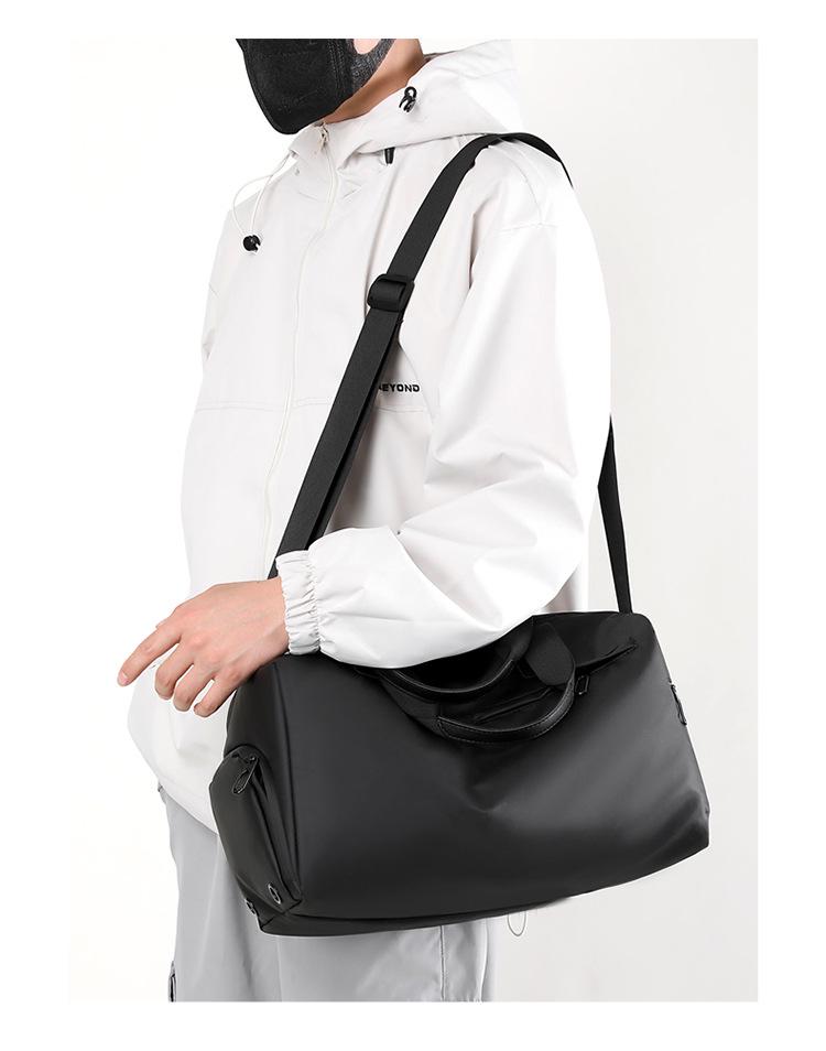 Мужская повседневная сумка кроссбоди для спортзала: Большая вместимость с сухим/влажным разделением для путешествий