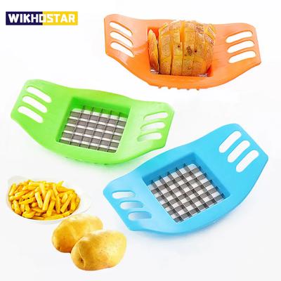 Многофункциональная овощерезка для картофеля, резак, измельчитель, инструмент для изготовления чипсов, инструмент для резки картофеля фри, кухонный гаджет