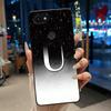 Shiny Starry Sky A-Z Letter Phone Case For Google Pixel 3a Soft Silicone Black Case For Google Pixel 3a XL Anti-scratch Casing