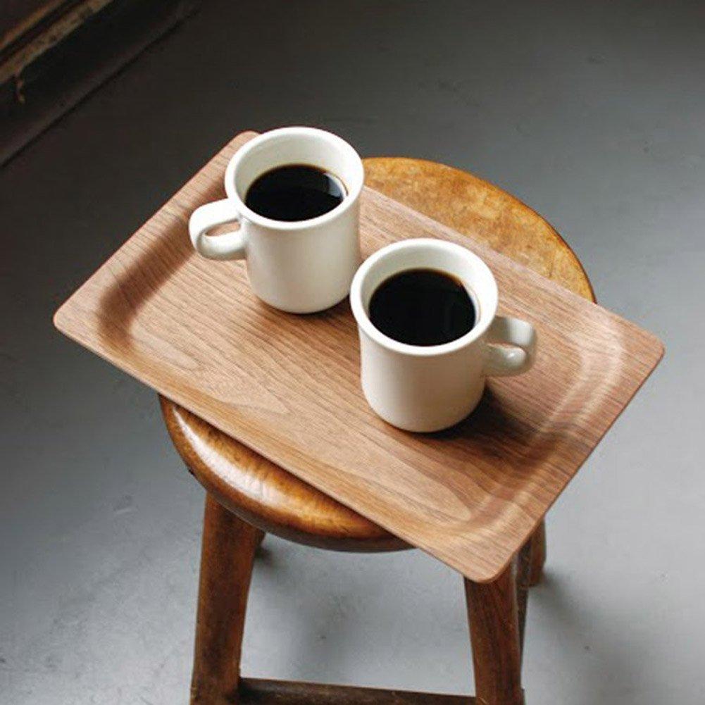 KINTO SCS 27653 Поднос, 315x195мм, Орех, Нескользящий, Деревянный,