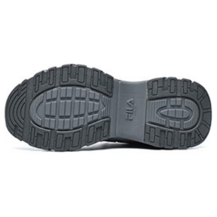 Fila Sofia 2 Fishbone Shoes 2.0 Retro Casual Shock Absorbing Non-Slip Wear-Resistant Low-Top Dad Shoes Women Sneaker Gray Purple F12W134159FBA