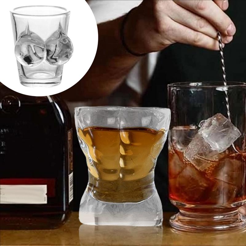 Бокалы для красного вина с моделью человека, бокалы из боросиликатного стекла, бокалы для коктейлей, бокалы для бара, креативная хрустальная посуда