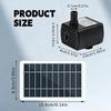 Solar-Powered USB 5V Water Pump Kit for Fish Tanks & Pet Water Circulation