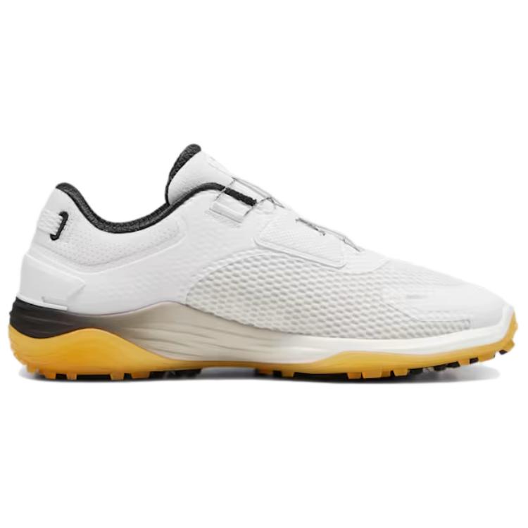 Puma Nitro Удобные Легкие Прочные Низкие Мужские Кроссовки для Гольфа Белый 310219-04