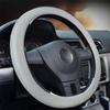 Силиконовый чехол на руль, универсальный нескользящий чехол на руль автомобиля, изысканное мастерство, автомобильный аксессуар для большинства