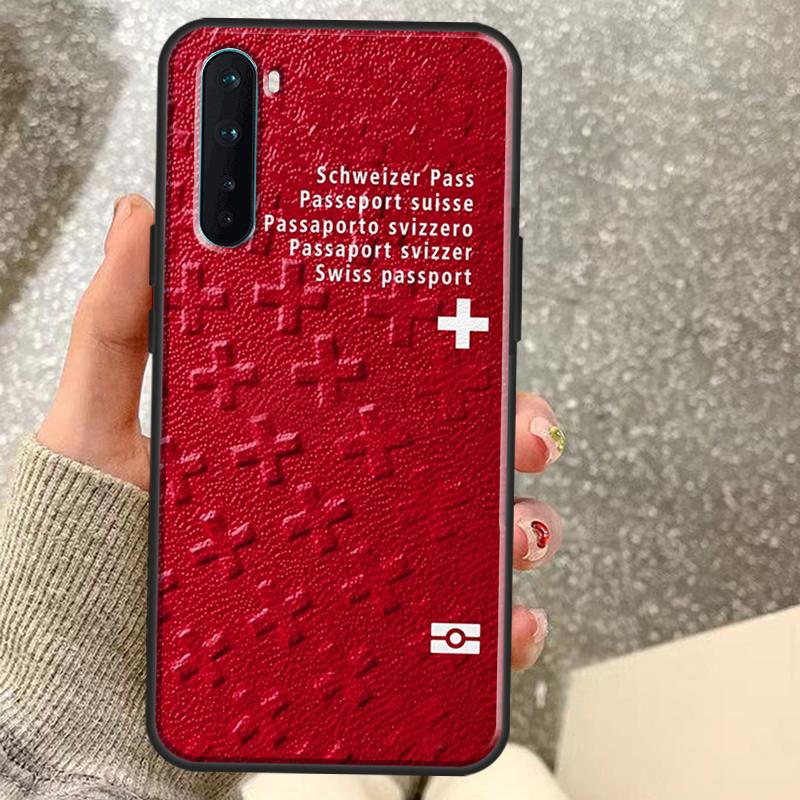 Швейцария Швейцарский флаг Чехол Для OnePlus 15 12 13 11 10 9 Pro 13R 13T 12R 10T 10R Nord CE 5 2 3 4 Lite N20 N30 Чехол