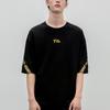 FILA Loose Short Sleeve Couple Style Black Unisex F11M938126F-BK