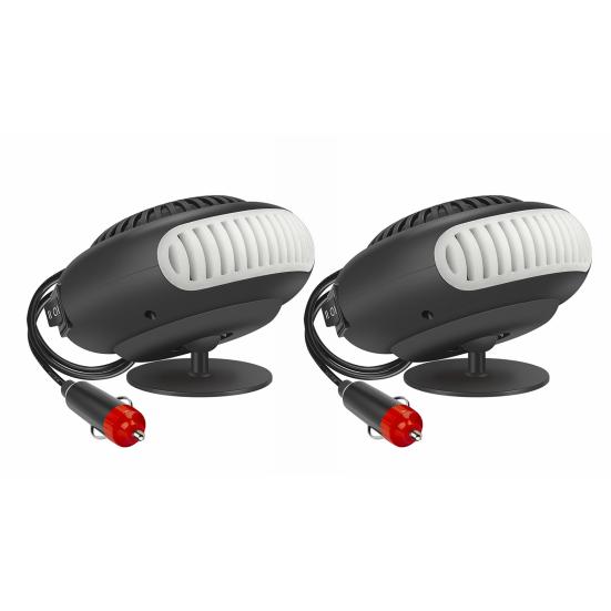 Автомобильный обогреватель с поворотным основанием на 360 градусов, автоматический быстрый нагрев, малошумный портативный обогреватель салона автомобиля небольшого размера