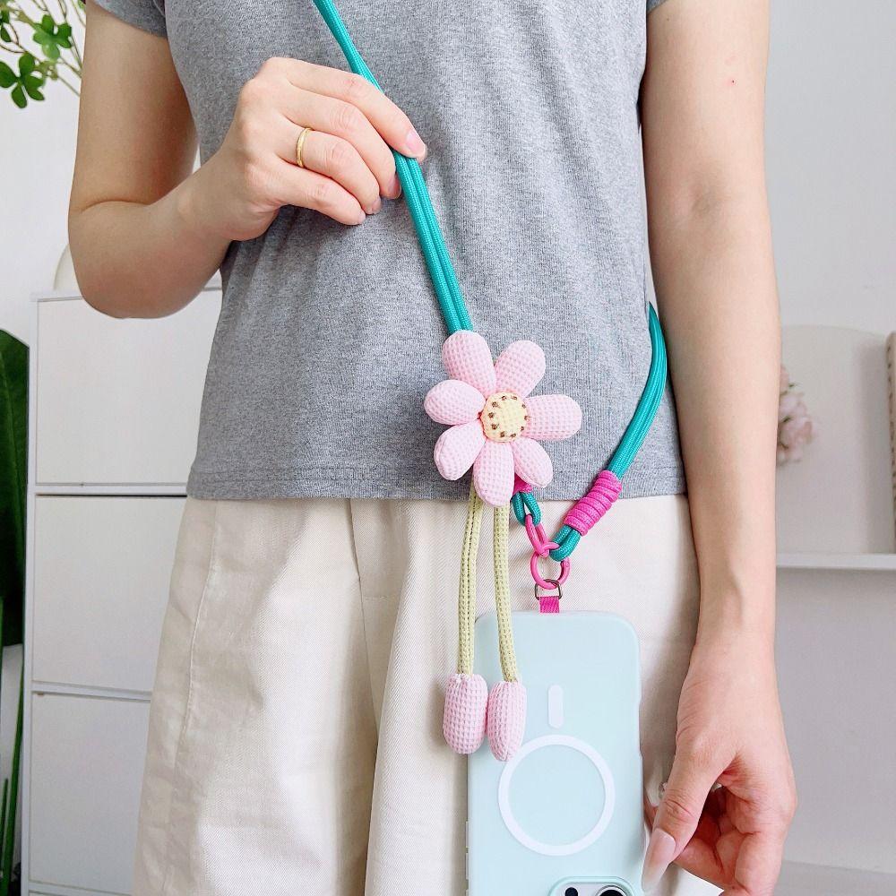 Detachable Mobile Phone Lanyard Hanging Rope Phone Neck Straps Outdoor Travel