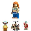 Non-electric Pirate Anime Building Blocks Perfect For Export Abs Plastic Material