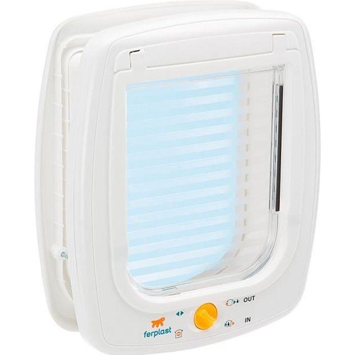Ferplast Swing Plastic Cat Flap - 26.2 X 10.2 X 31.2 Cm - White - For Large Cats and Small Dogs