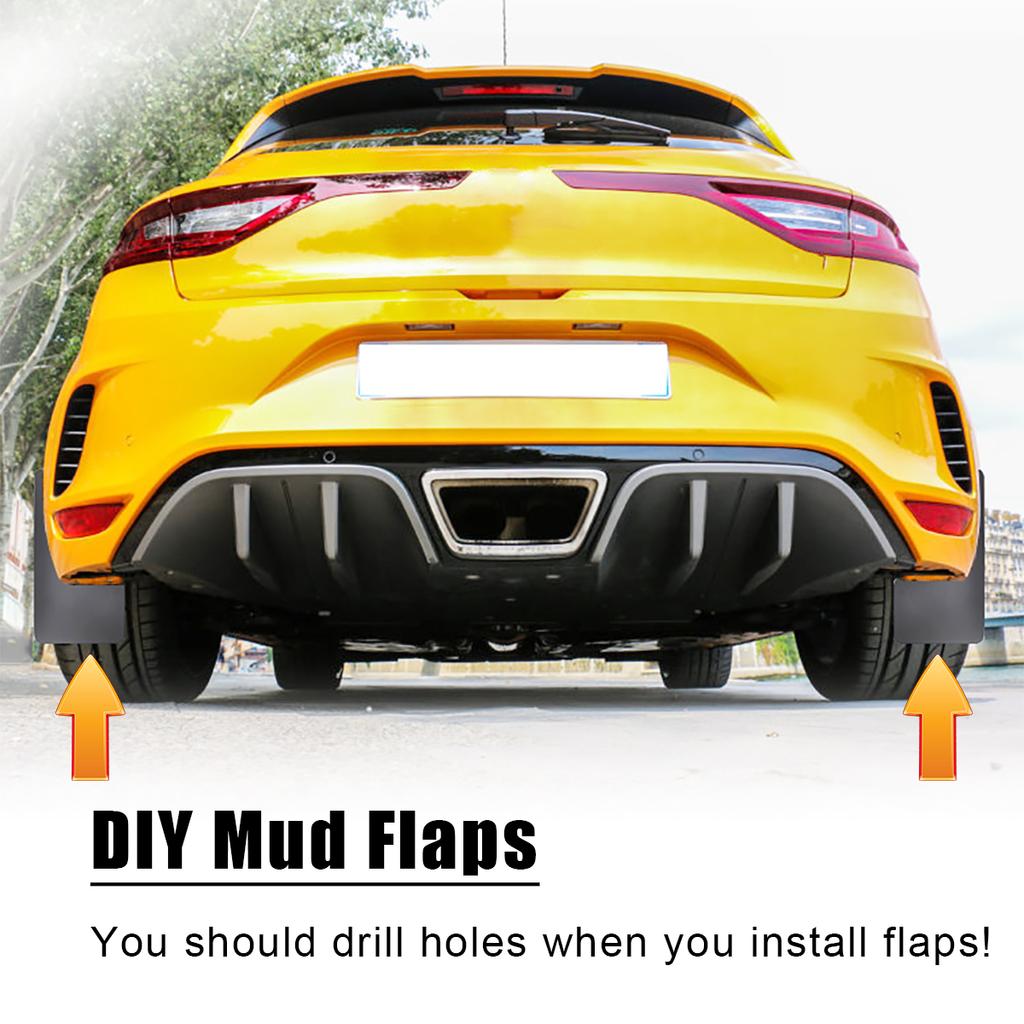 Mud Flaps Mudflaps Splash Guards Mudguards Fender for Renault Sport Megane 1 2 3 4 5 Mk2 Mk3 Mk4 Grand GT Coupe RS RX