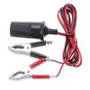12 Volt Battery Terminal Clip-on Cigar Cigarette Lighter Power Socket Adapter Plug Car Boat Van For Camping