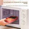Ланч-бокс из безопасного для микроволновой печи пластика для офиса и школы