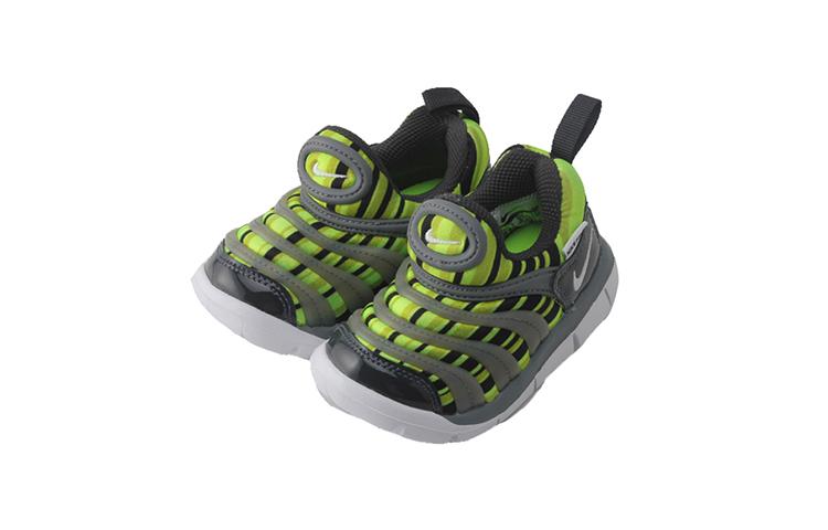 Nike Кроссовки Caterpillar низкие для бега Серый Зеленый Младенец и Малыш 834366-700