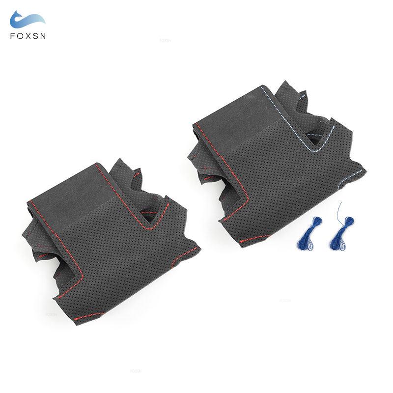 Автомобильный замшевый чехол на руль для BMW 3 5 серии E36 1995-2000 E46 1998-2004 E39 1995-2003 X3 E83 X5 E53