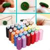 60Pcs Sewing Threads Set, Each 250 Yards, 60 Colors Adults Polyester Thread Spools for Hand