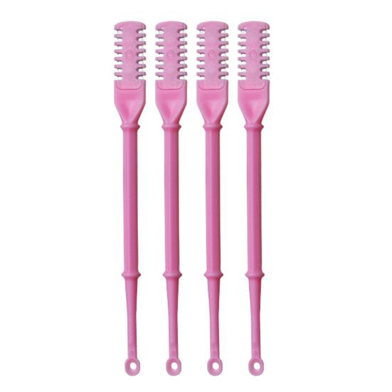 4 шт., триммер для волос в носу, двухсторонние лезвия, инструмент для удаления волос в ноздрях, вращающаяся машинка для стрижки волос в носу для мужчин и женщин, ручная машинка для стрижки волос в носу