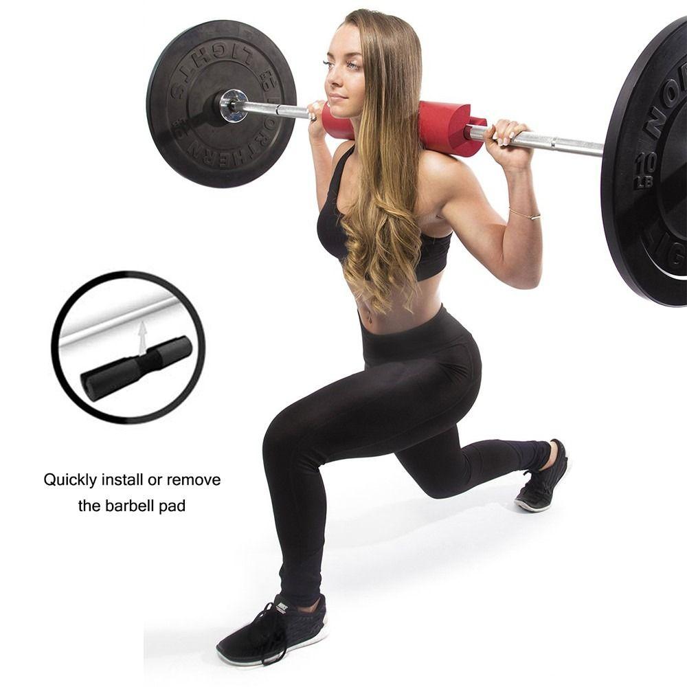 Foam Weight Bar Pad Arc Design Barbell Pad Neck Support Foam Barbell Pad  Hip Thrusts