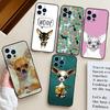 Чехол для iPhone 15 16 Pro Max 14 12 11 13 Pro Max Plus XR X XS Max 12 13 Mini с собакой Чихуахуа