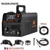 BAZARLAND30. Полуавтоматический сварочный аппарат, HVM200, 3 в 1, MIG, MMA, LIFT TIG, Сварочное оборудование без газа, Инвертор IGBT