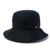 [New Era] Панама Хлопок Лен Черный ML BUCKET03 ХЛОПОК ЛЕН ОСНОВНОЙ ЧЕРНЫЙ