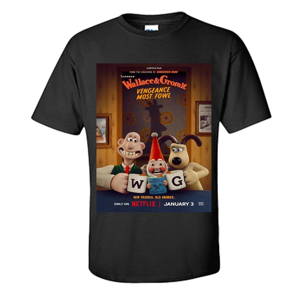 Wallace & Gromit T Shirt Wallace and Gromit Vengeance Most Fowl Shirt Tee S-XXXL