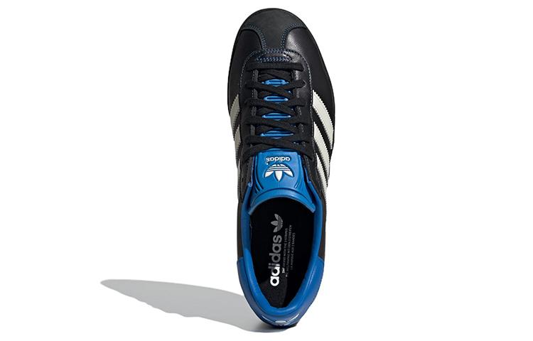 Adidas Originals x Atmos GAZELLE 85 Low top Skateboard Shoes Men's Black Blue IG1729