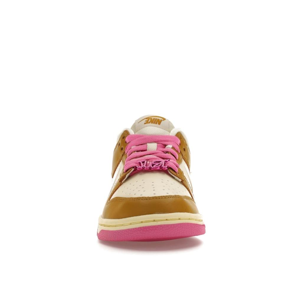 Nike Dunk Low SE Dance Pack - женские кроссовки Bronzine Pink Brown Playful-Pink Alabaster FD8683-700