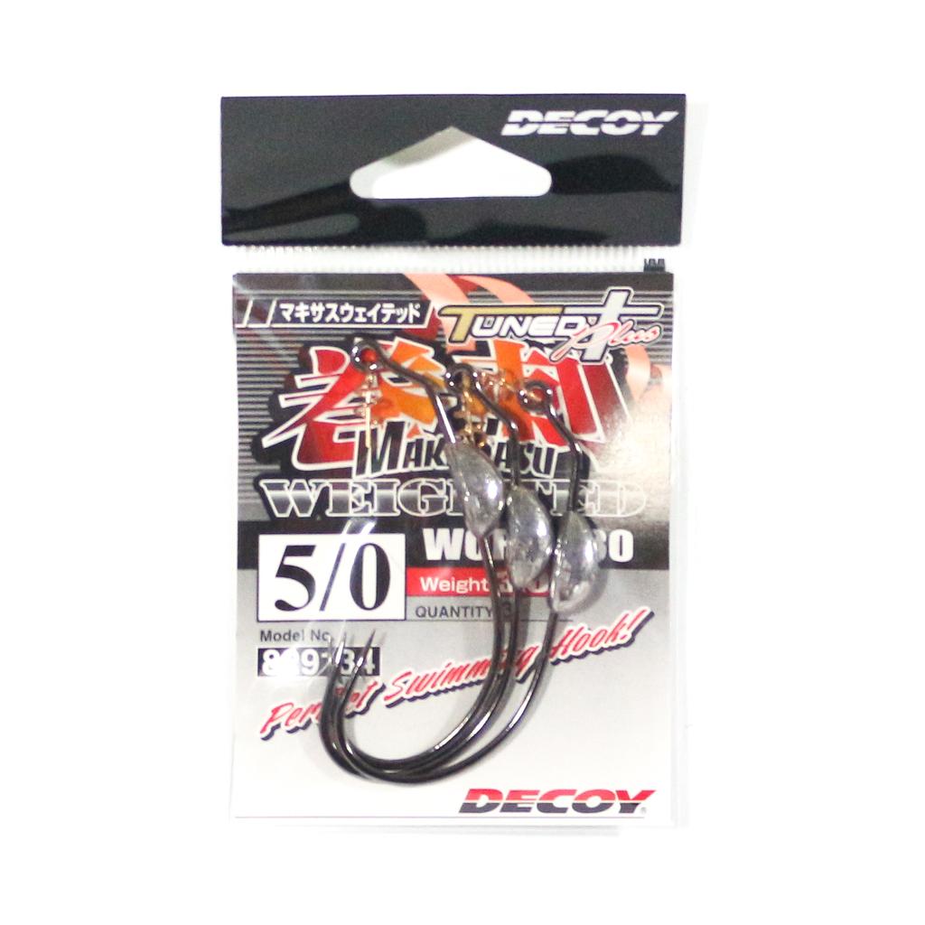 Decoy Worm 130 Maki Sasu Weighted Hook 3 Grams Size 5/0 (9134)