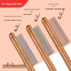Pet Hair & Flea Remover Comb for Cats & Dogs - Loose Fur & Cleaning Tool