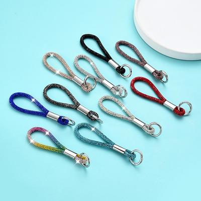 Модный ремешок для телефона со стразами - Брелок с бриллиантовой подвеской против потери.