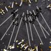 24pcs Food Grade Bows Paper Straw DIY Party Straw Disposable Drinking Straw  Wedding Party Supplies