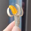 Korean Style Brooch, Cute Banana Pin, Corsage Pin, Clothing Accessories, Bag Pendant, Badge Buckle