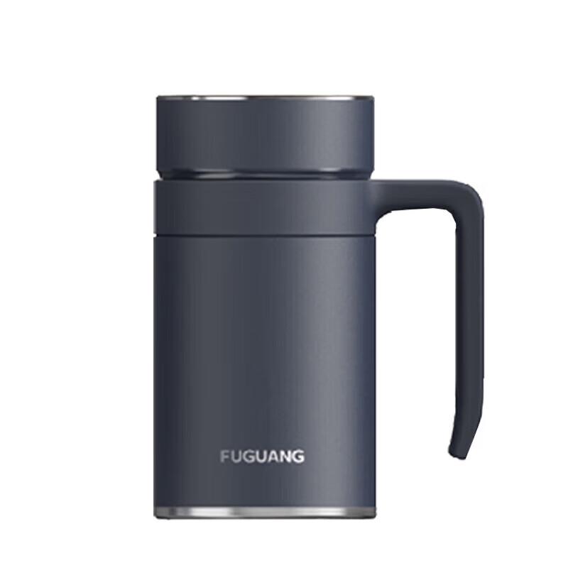 Fuguang Zhiming Кружка для офиса с ситечком для чая из нержавеющей стали