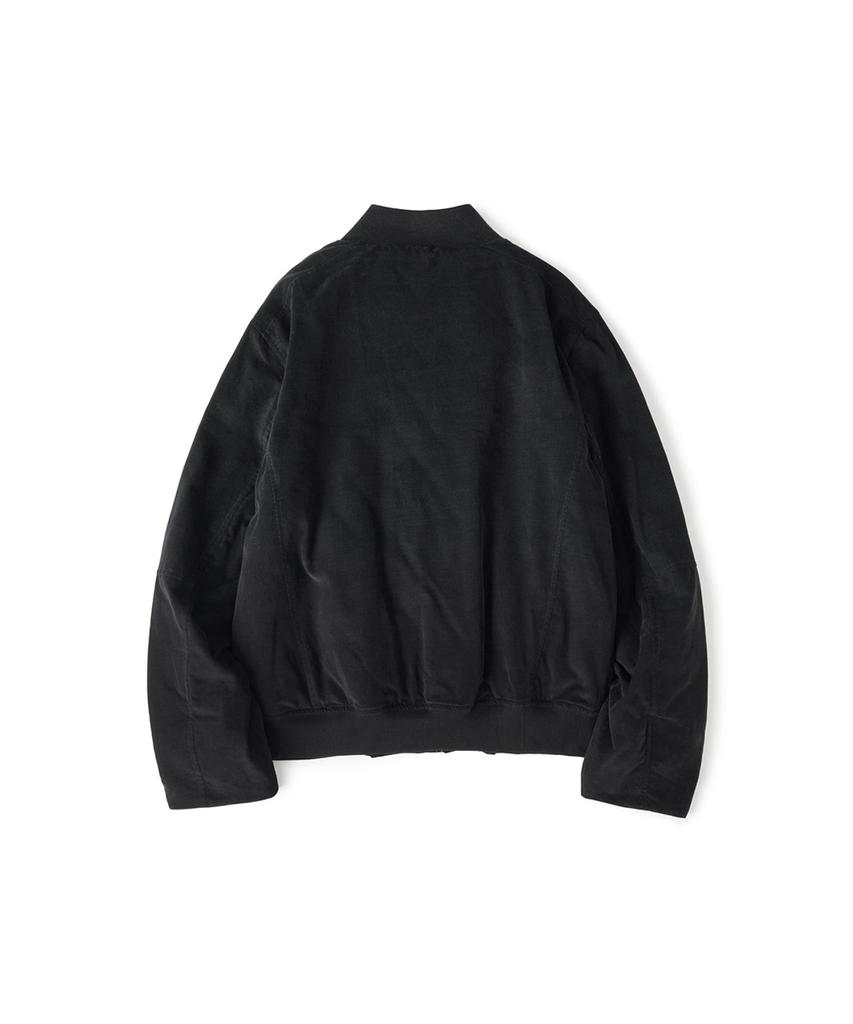 HATCHINGROOM Tanker Jacket Corduroy Black
