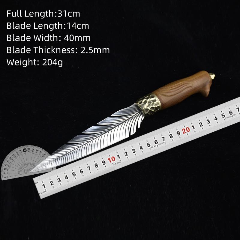 7Cr17Mov нержавеющая сталь кованый нож мясной тесак обвалочный нож для кемпинга рыбалки кухонные поварские ножи резак