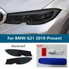 2 Pcs Car Headlight Protective Film Smoked Black Tint Wrap Vinyl Transparent TPU Sticker For BMW 3 Series G20 G21 F30 F31 F34