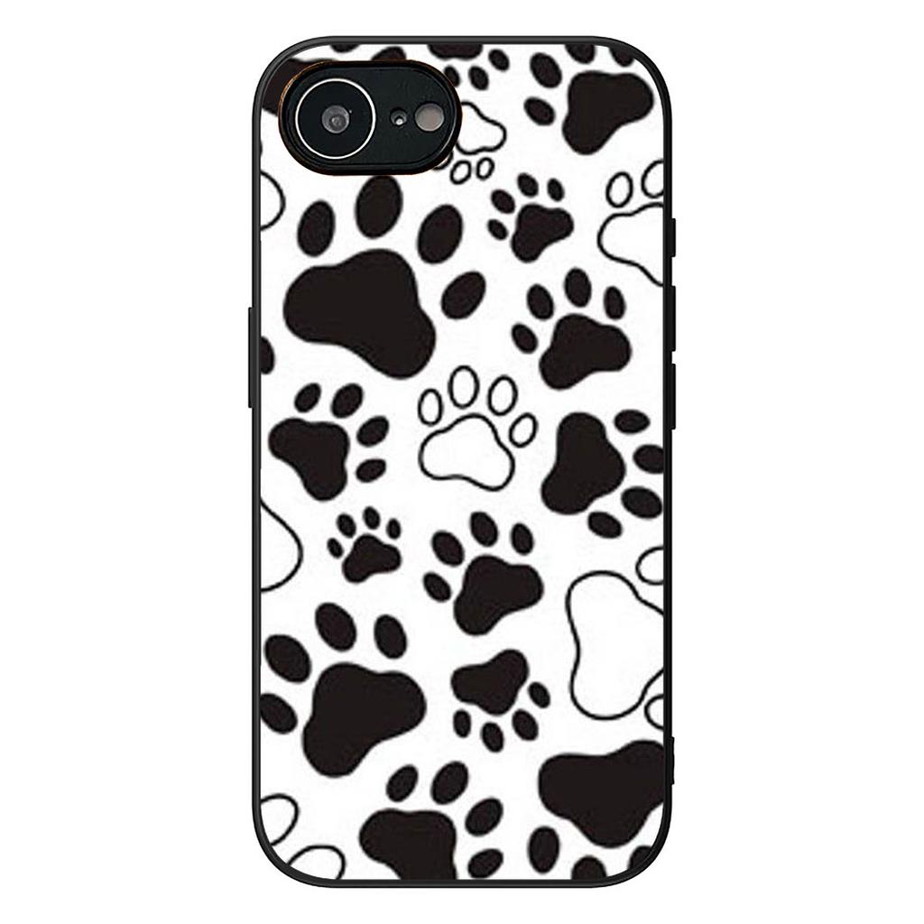 Cute Dog Cartoon Paw Cat Protective Cover for Apple iPhone 12 13 Mini XS 11 Pro Max 7 8 Plus XR SE 2022 SE3 + 8+ Phone Case
