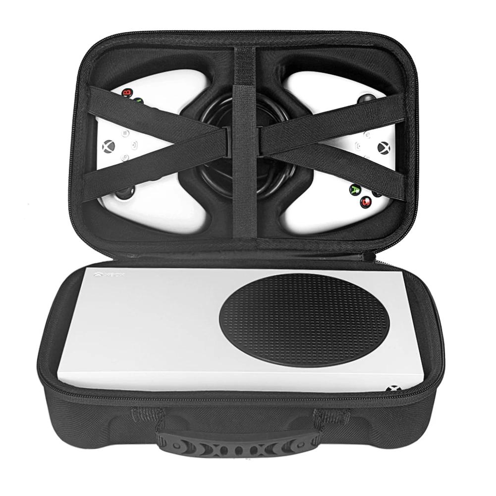 Hard Carrying Case for Xbox Series S Game Console Travel Controllers Storage Bag Game Console Wireless Controller Case for Xbox