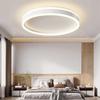 Светодиодный потолочный светильник Nordic Ring с подсветкой и регулируемой яркостью для столовой, гостиной, спальни, прохода, домашнего декора, внутреннего освещения