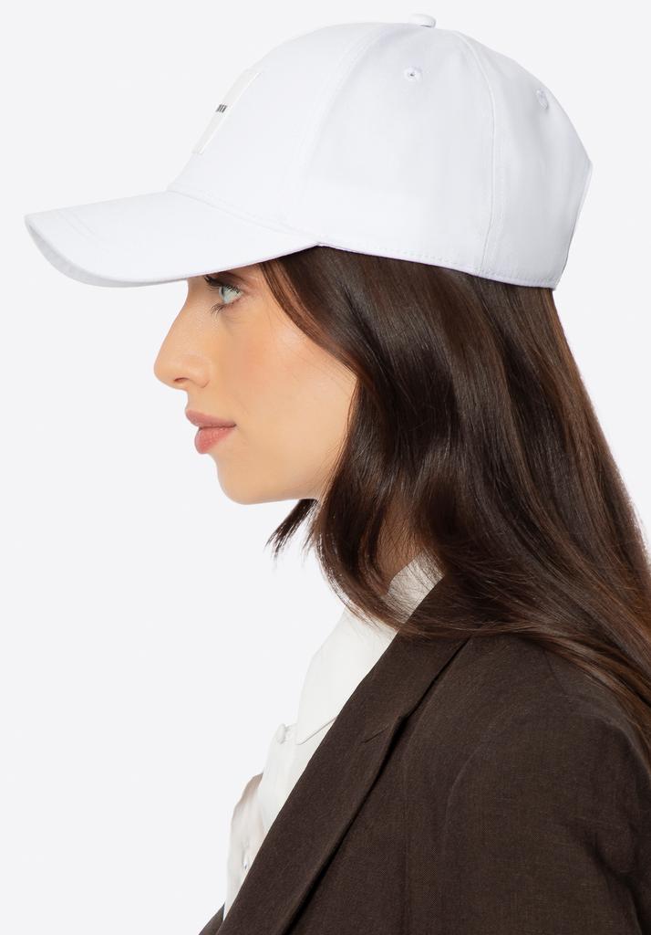 Wittchen Men's Cotton Baseball Cap White White Cotton