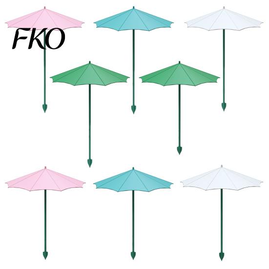 Patio Plant Sunshade 10 Inch Diam Umbrella, Outdoor UV Protection Shade, Mini Parasol Provides Shade Seedlings to ?Defend Plants from