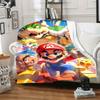 1 шт. Super Mario Bros. Плюшевое одеяло - Мягкое и уютное для всех сезонов, Отличный подарок!B06013m